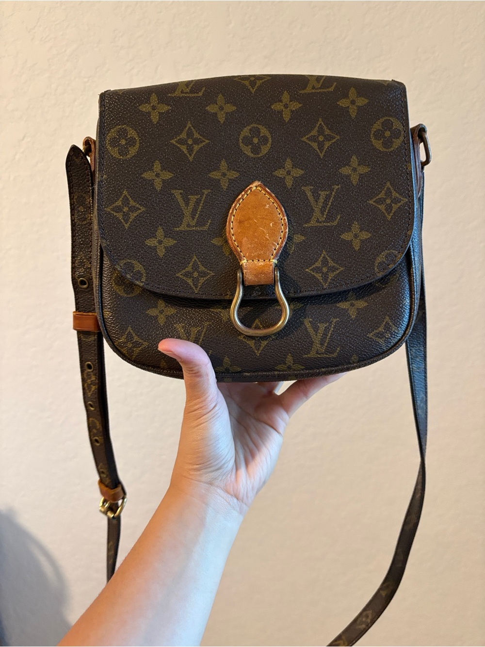 Louis Vuitton Saint Cloud Brown Monogram Crossbody Bag - Picture 14 of 15